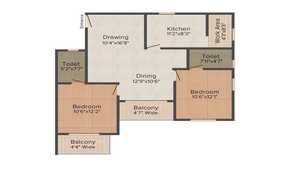 Veegaland Kings Town Floor Plan