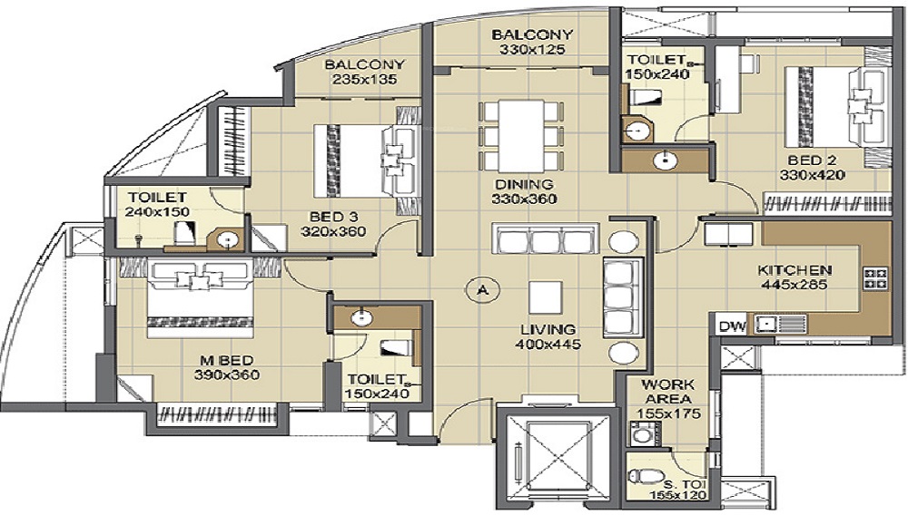 Skyline 24 Carat Floor Plan
