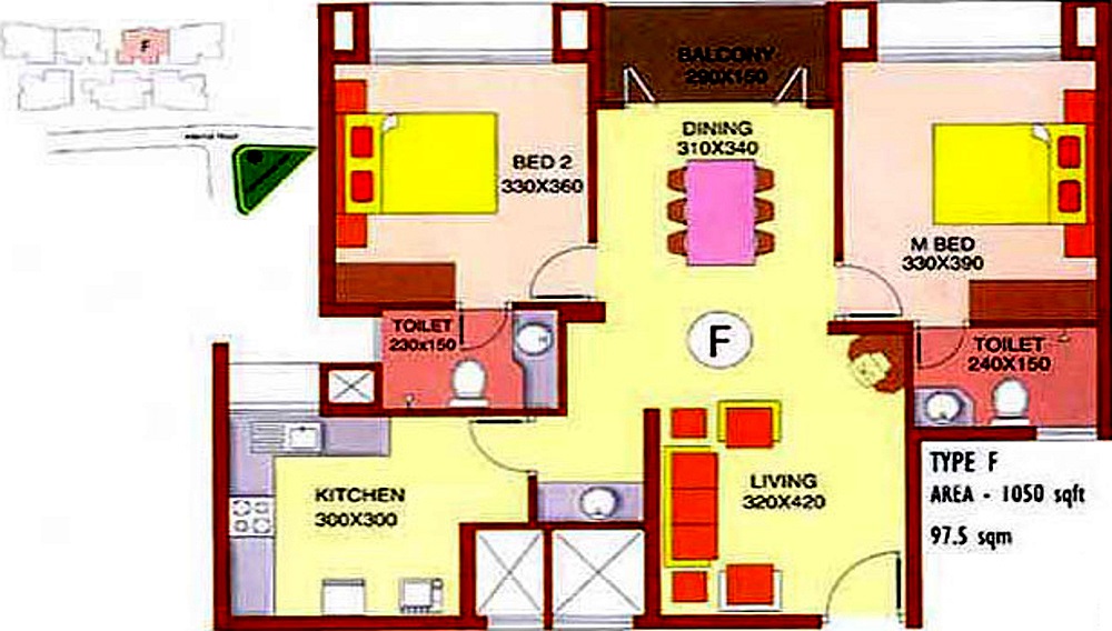 Skyline IVY League Floor Plan