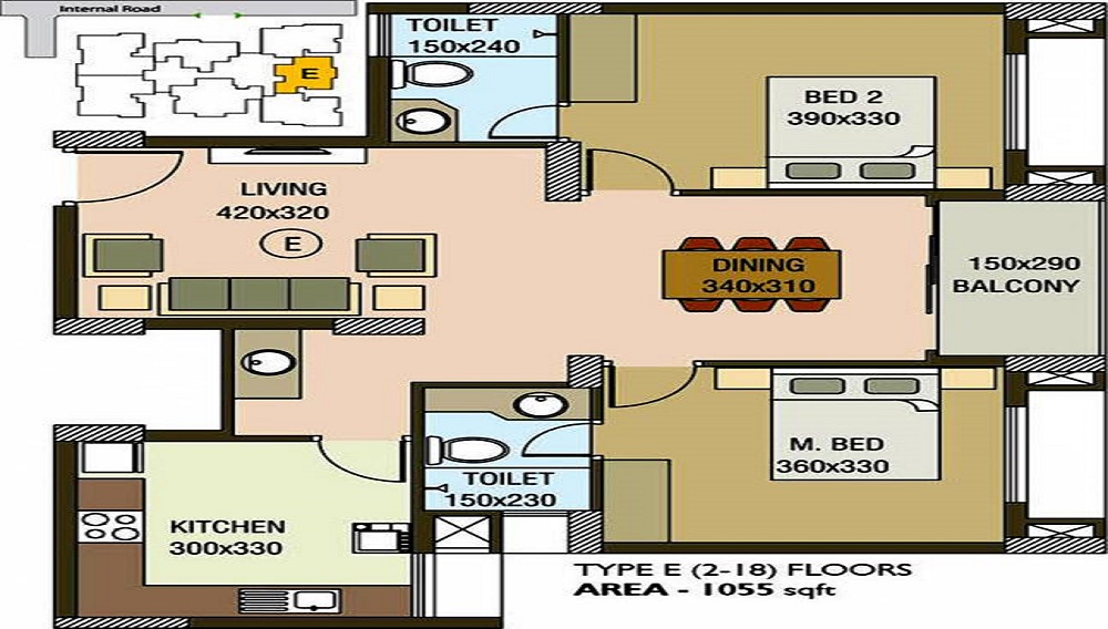 Skyline IVY League Floor Plan