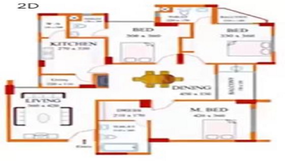 Shwas Mystic Heights Phase 2 Floor Plan