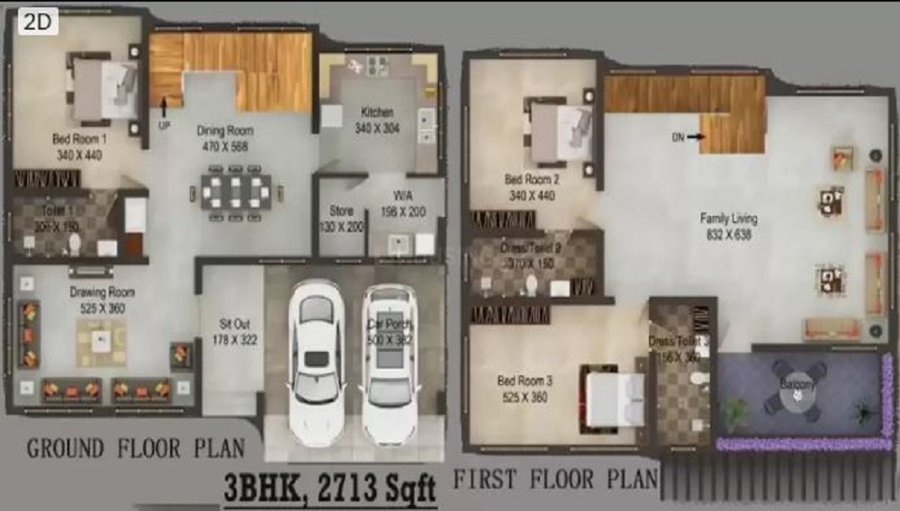 Paul Alukkas Treesa Gardens Floor Plan