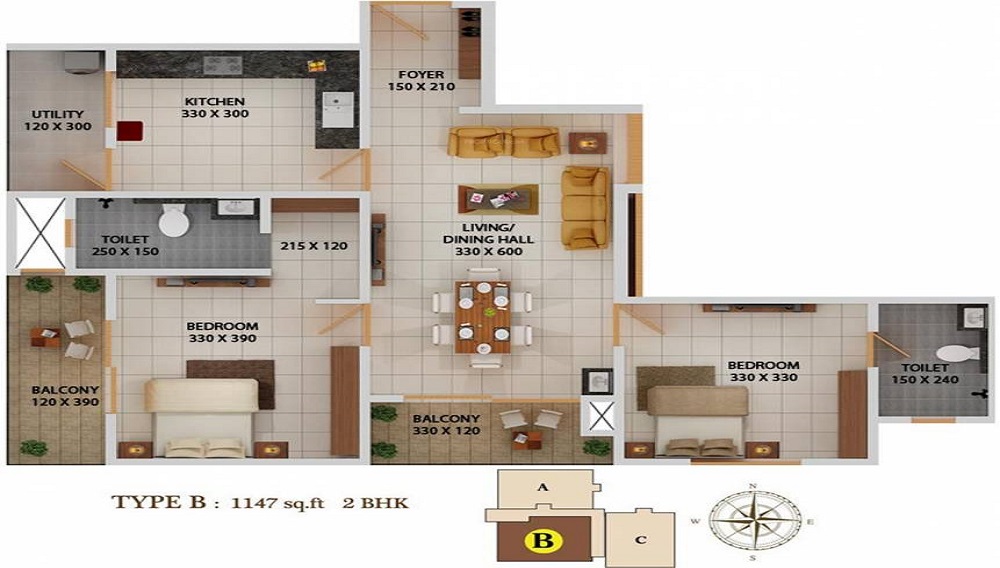 MPS Aambience Floor Plan