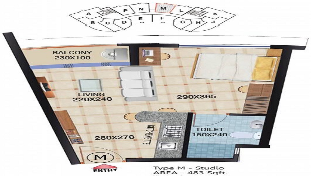 Landmark Acropolis Floor Plan