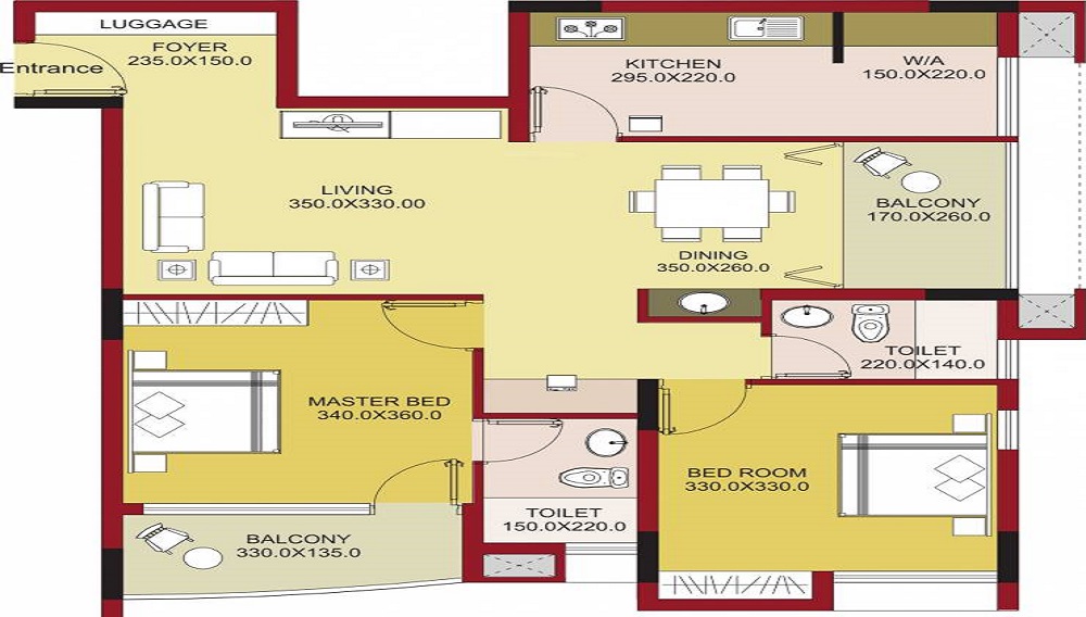 Alhind Seafort Floor Plan