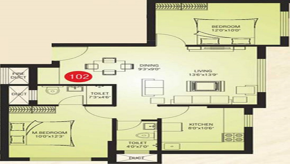Shakthi Empire Floor Plan