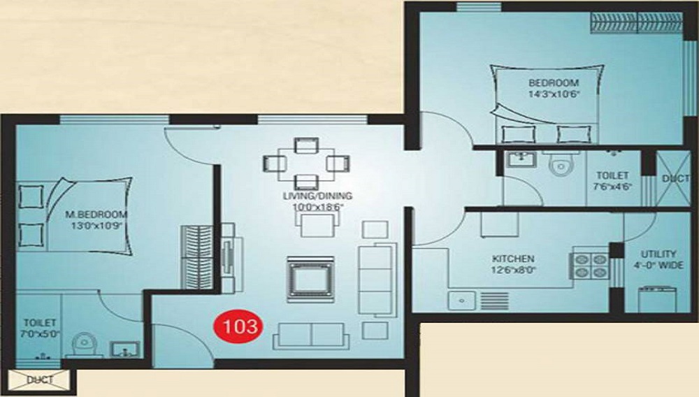 Shakthi Empire Floor Plan