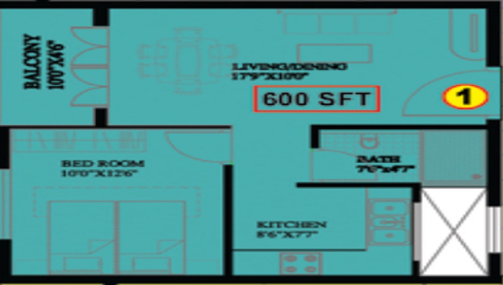 Majestic Kanchana And Rachana Floor Plan