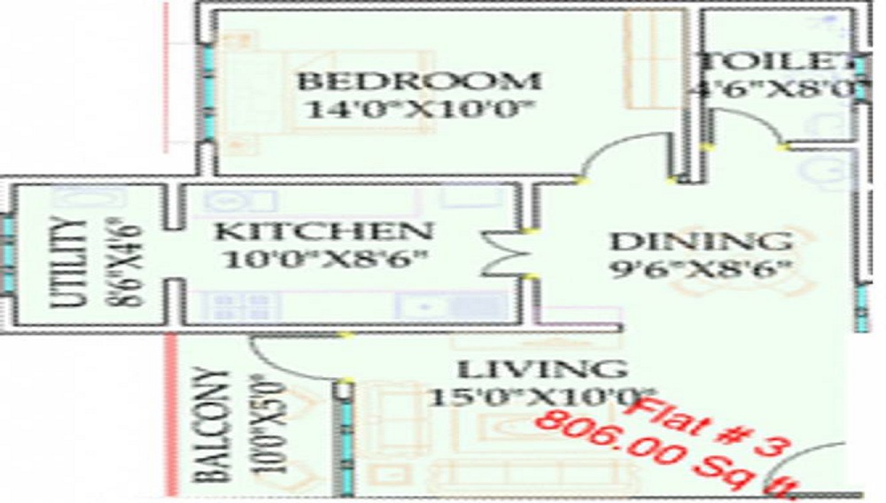 Mandavi Acropolis Floor Plan