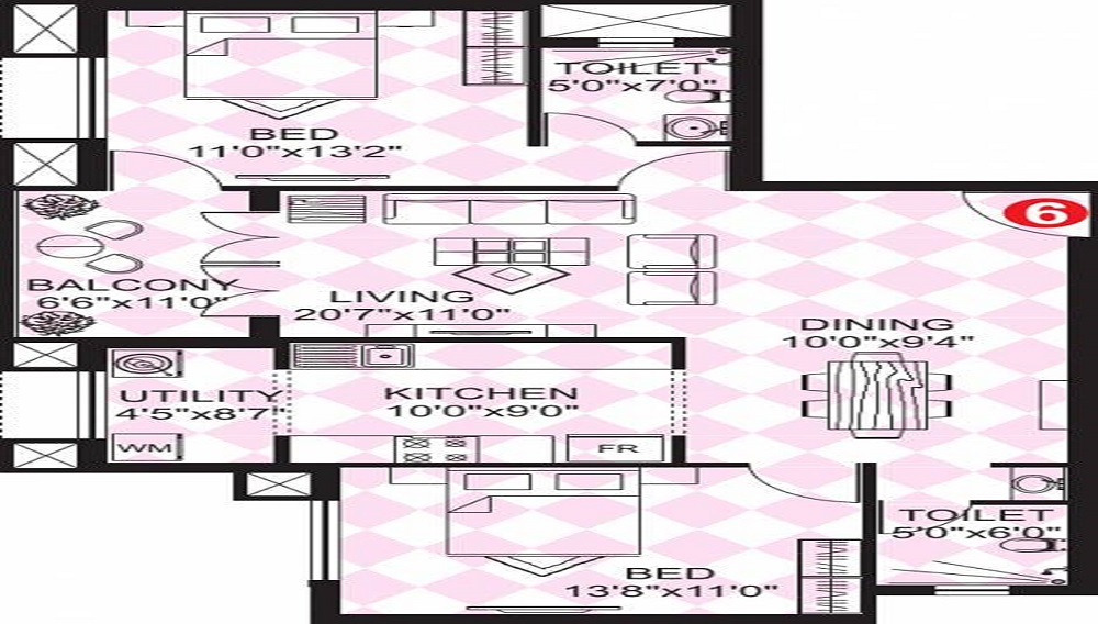 Abhiman Texas Floor Plan