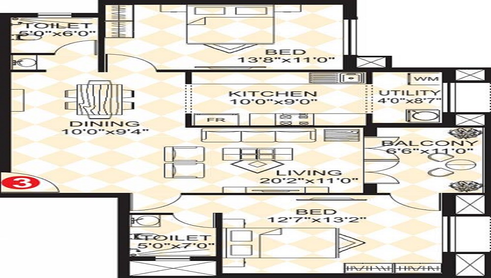 Abhiman Texas Floor Plan