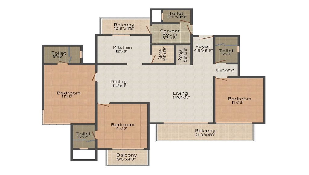 Homeland Heights Floor Plan
