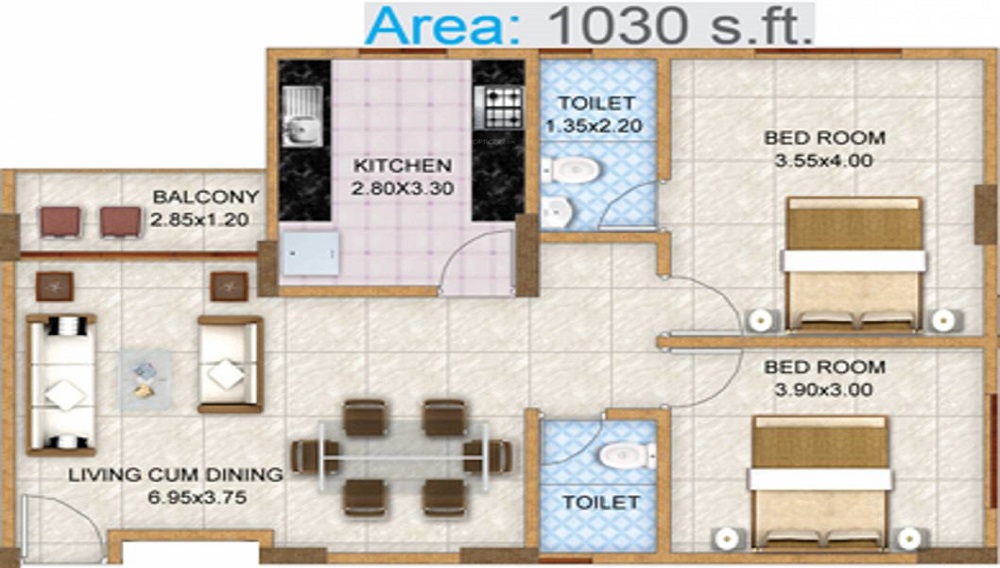 MRG Shiva Priya Floor Plan