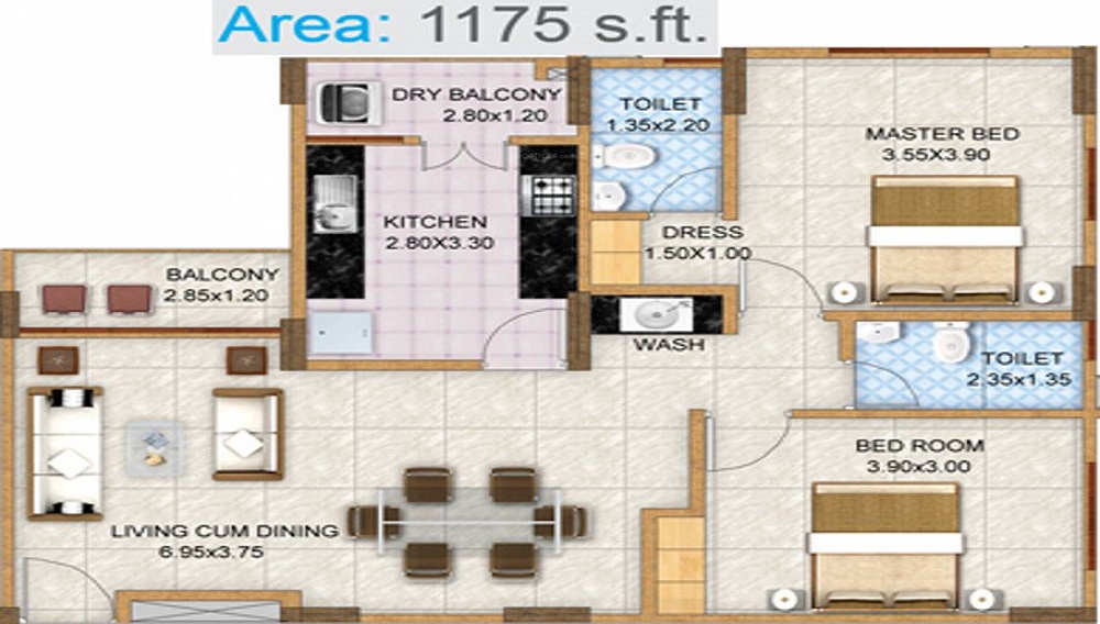MRG Shiva Priya Floor Plan