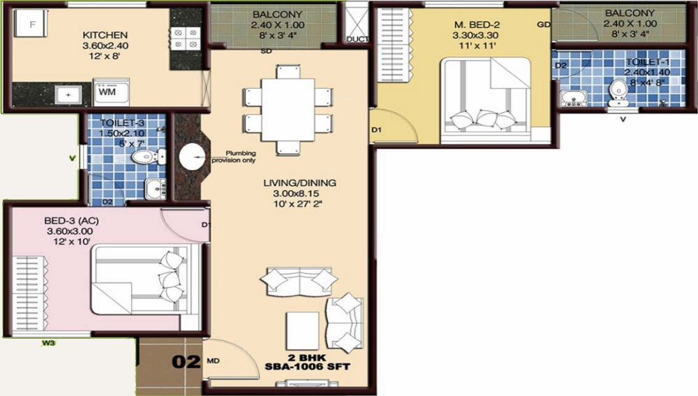 Confident Elite Floor Plan