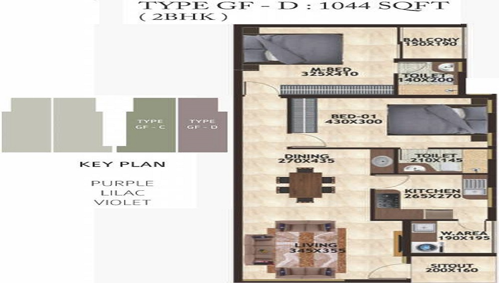 Favourite The Petals Villaments Floor Plan