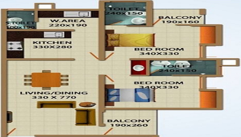 Sun Neelakanta Floor Plan