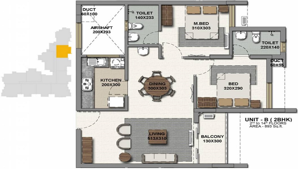 Malabar Orchid Park Floor Plan
