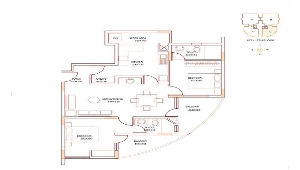 Heera Lake Front Floor Plan