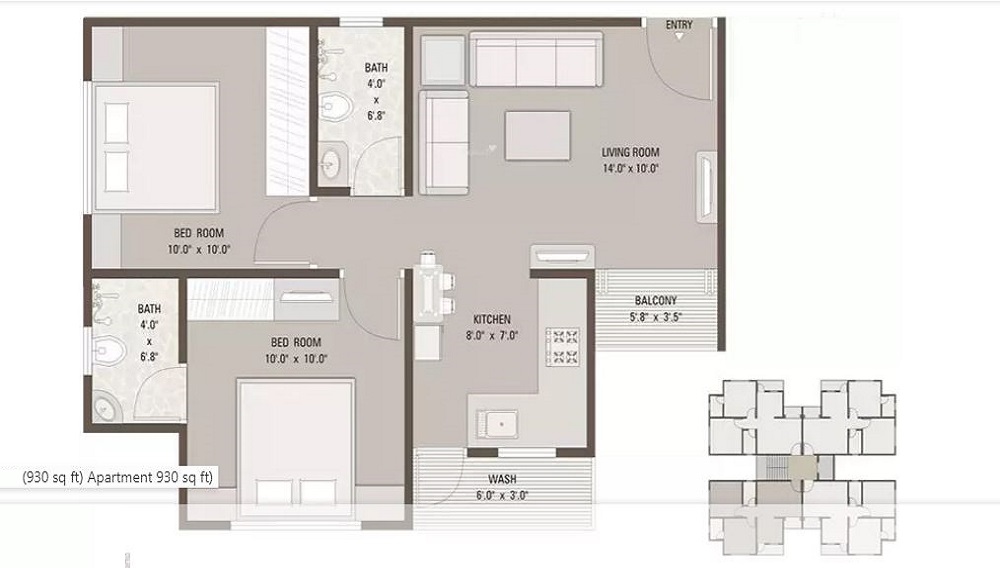 Earth Icon II Floor Plan