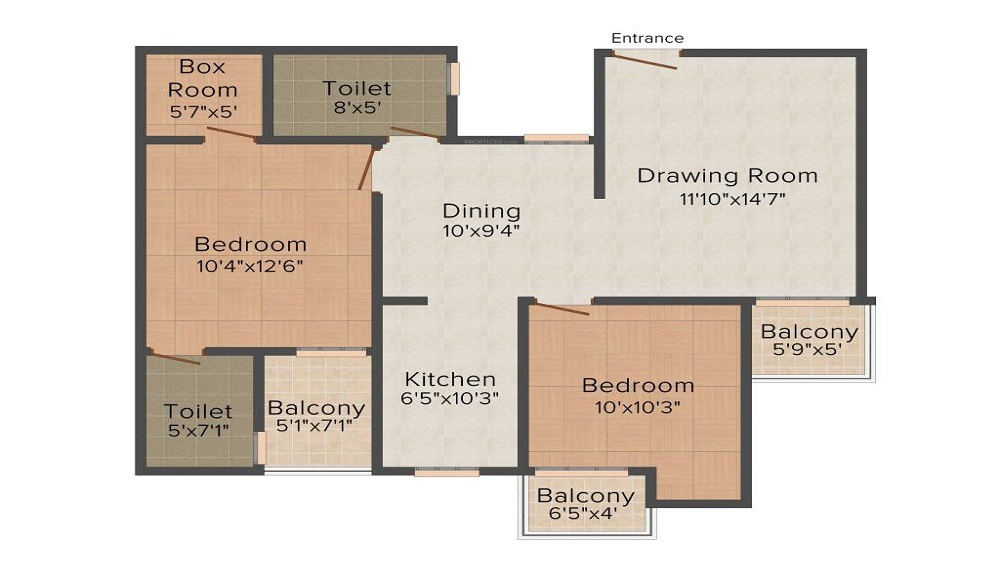 Rudra Awadh Residency Floor Plan