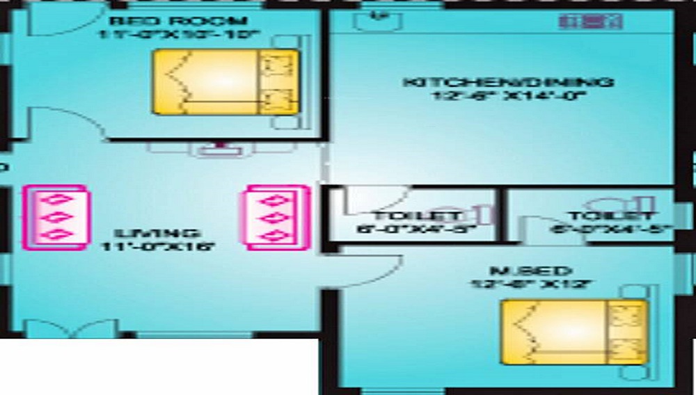STBL Sita Rama Gardens Floor Plan