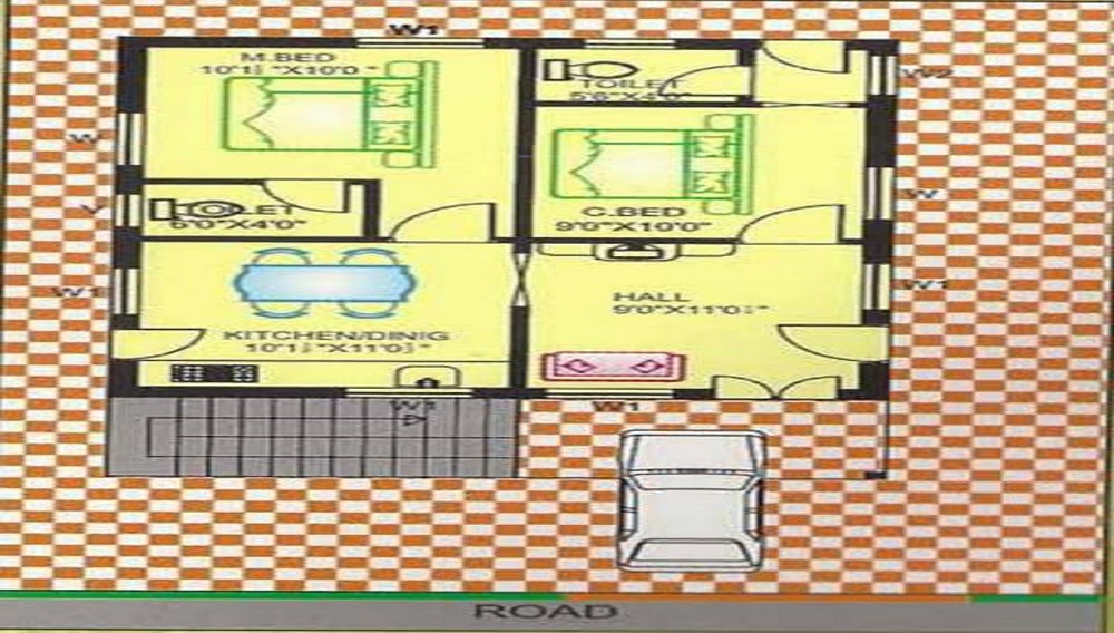 STBL Lakshmi Madhusudhana Gardens Villas Floor Plan