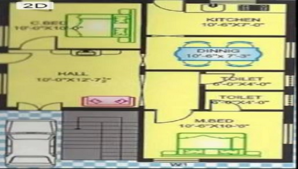 STBL Lakshmi Prasanna Gardens Floor Plan