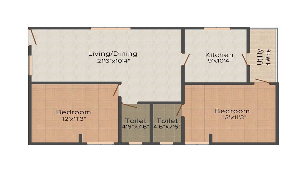 Prakruti Venkata Sai Homes Floor Plan