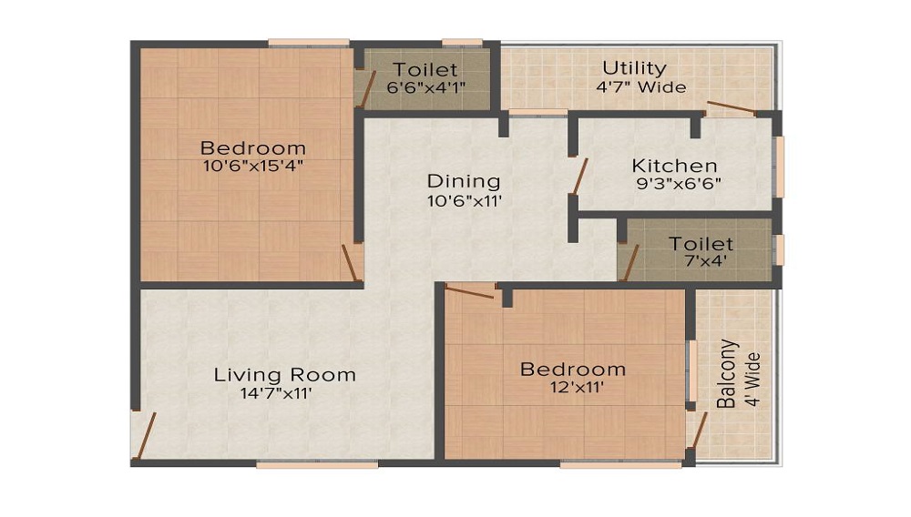Prakruti Venkata Sai Homes Floor Plan