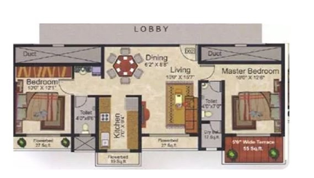 Swastik Windsor Heights Floor Plan