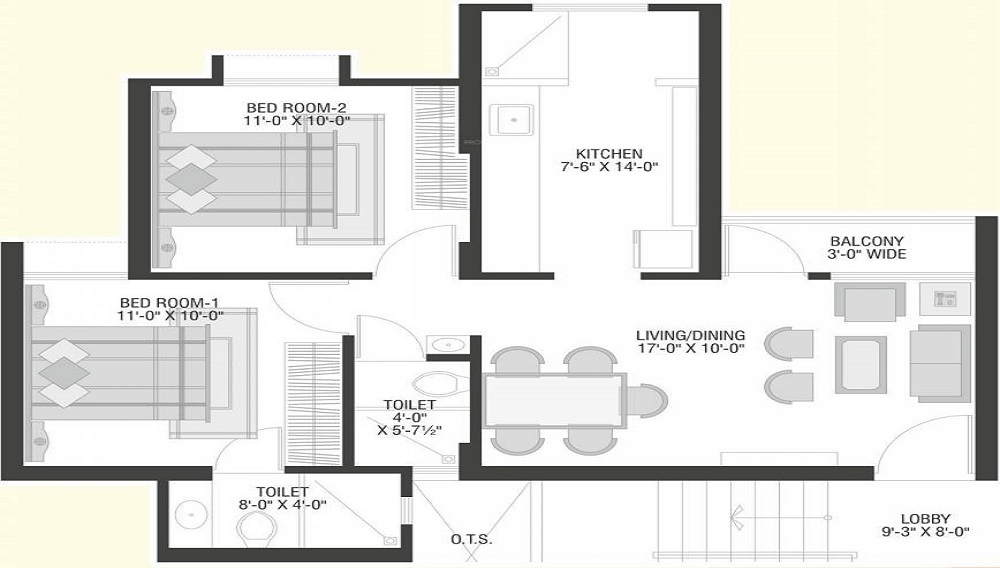 Mangla Marvel Floor Plan