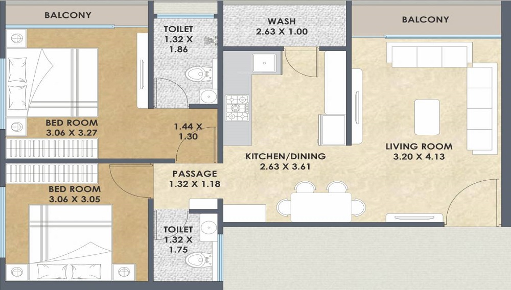 Aditya Aspire Floor Plan