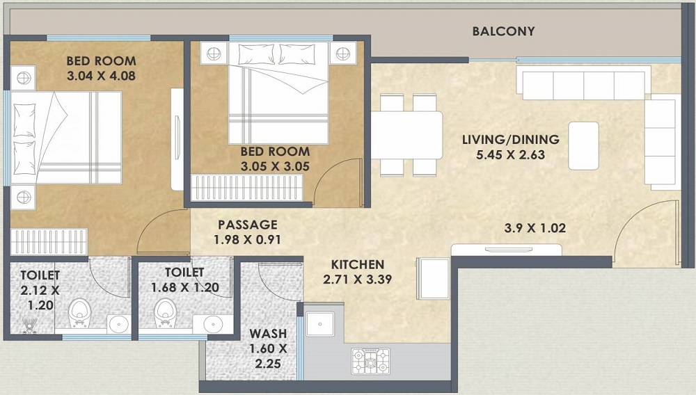 Aditya Aspire Floor Plan