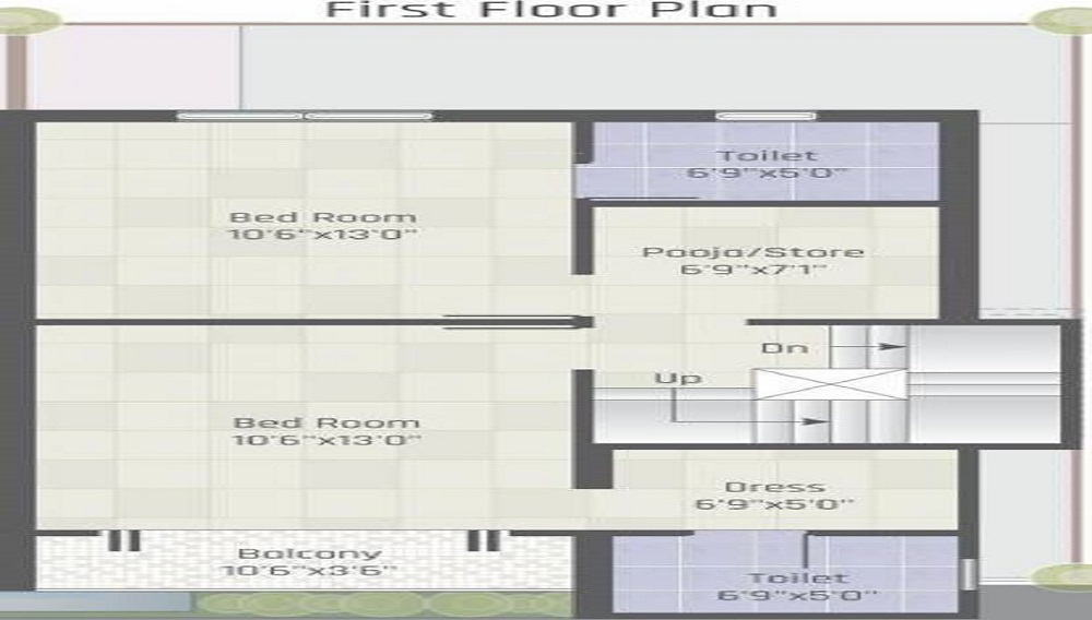 Akshar Pavilion Villa Floor Plan