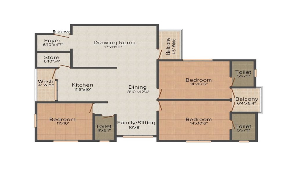 Labh Vachnamrut Floor Plan