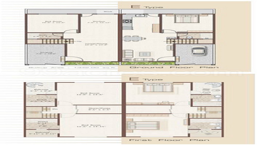 Earth Acropolis Villas Floor Plan