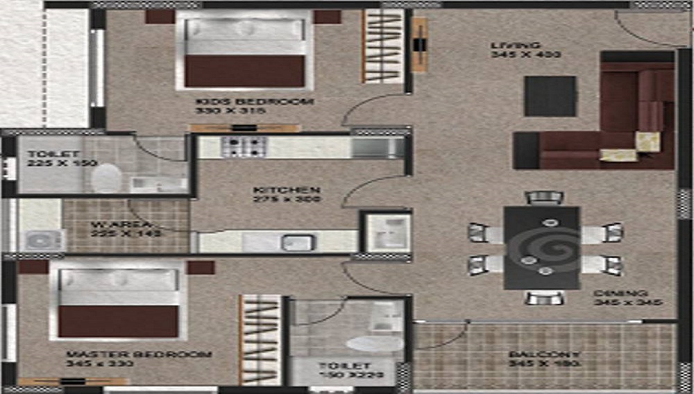 Heera The River Park Floor Plan