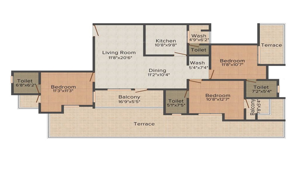 Heera Courtyard Floor Plan