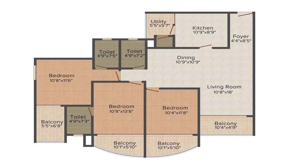 Heera Life Style Floor Plan