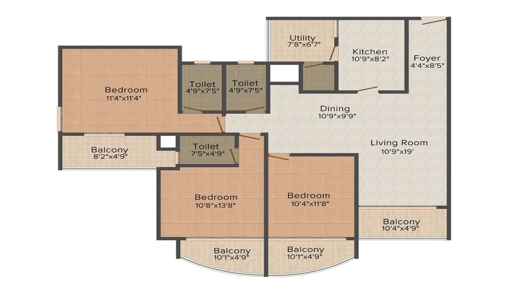 Heera Life Style Floor Plan