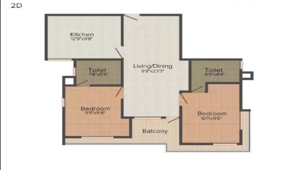 Heera Towers Floor Plan