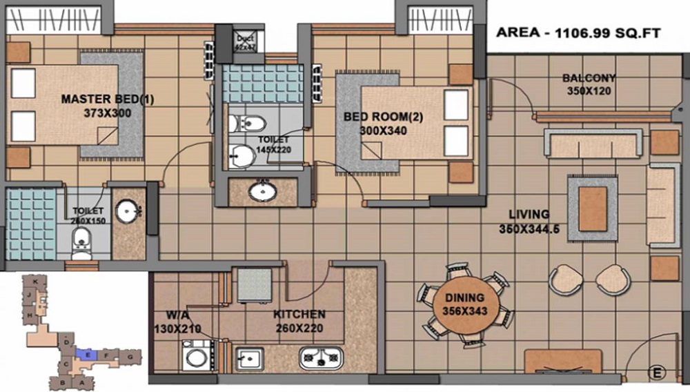 Malabar Silver Linden Floor Plan