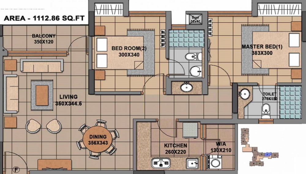 Malabar Silver Linden Floor Plan