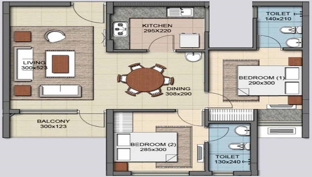Malabar Turmeric Park Floor Plan