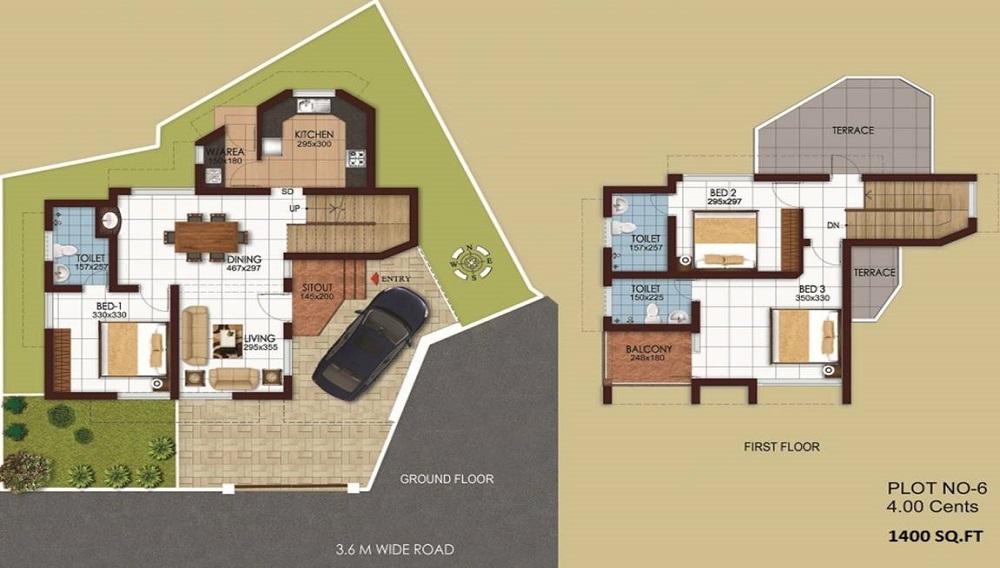 Sun Temple Square Floor Plan