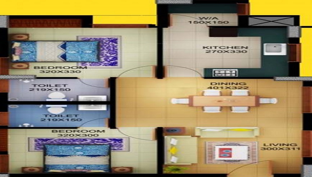 Sun Elecasa Floor Plan