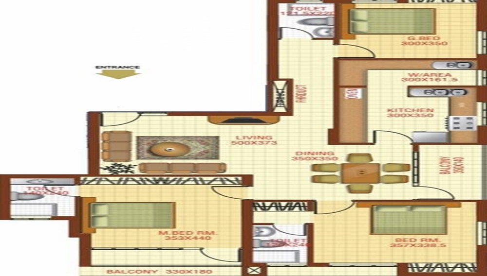 Sun Sapphire Floor Plan
