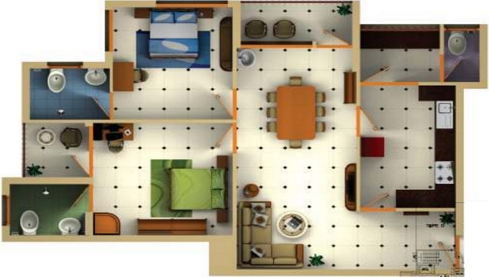 Sun Royal Floor Plan