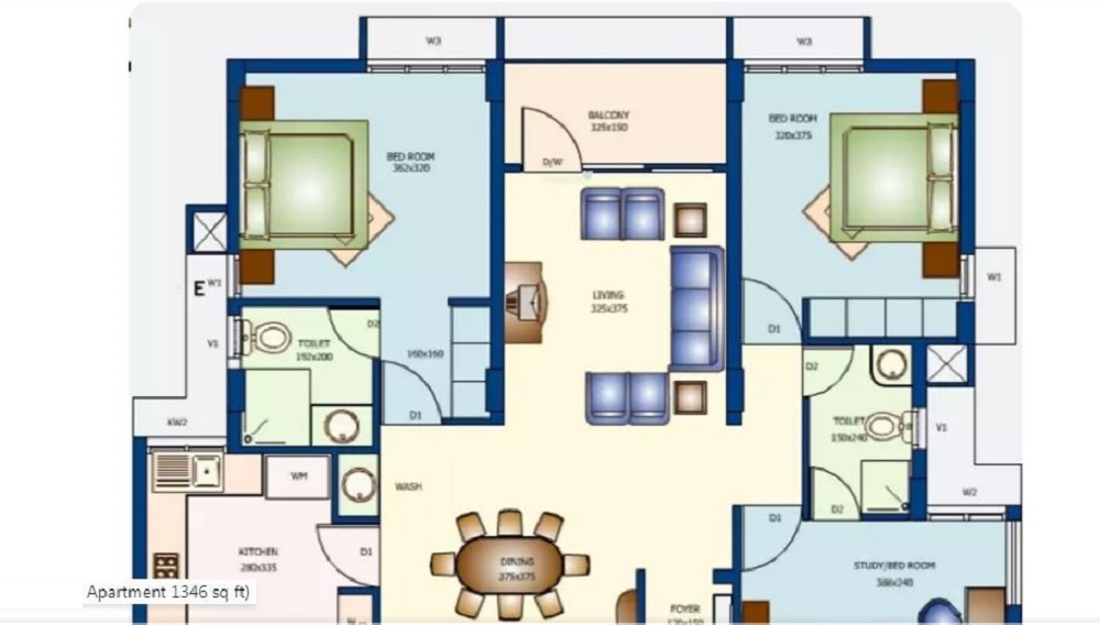 SFS Eternia Floor Plan